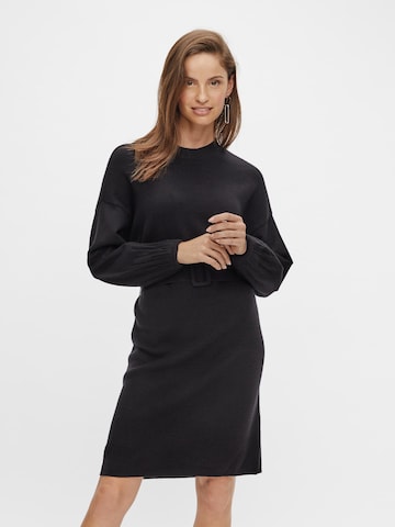 Y.A.S Knit dress 'Henry' in Black: front