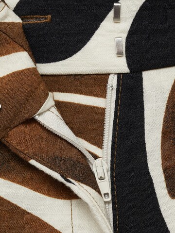 MANGO Loosefit Hose 'Karina' in Beige