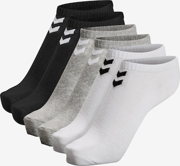 Hummel Αθλητικές κάλτσες 'Chevron' σε γκρι: μπροστά