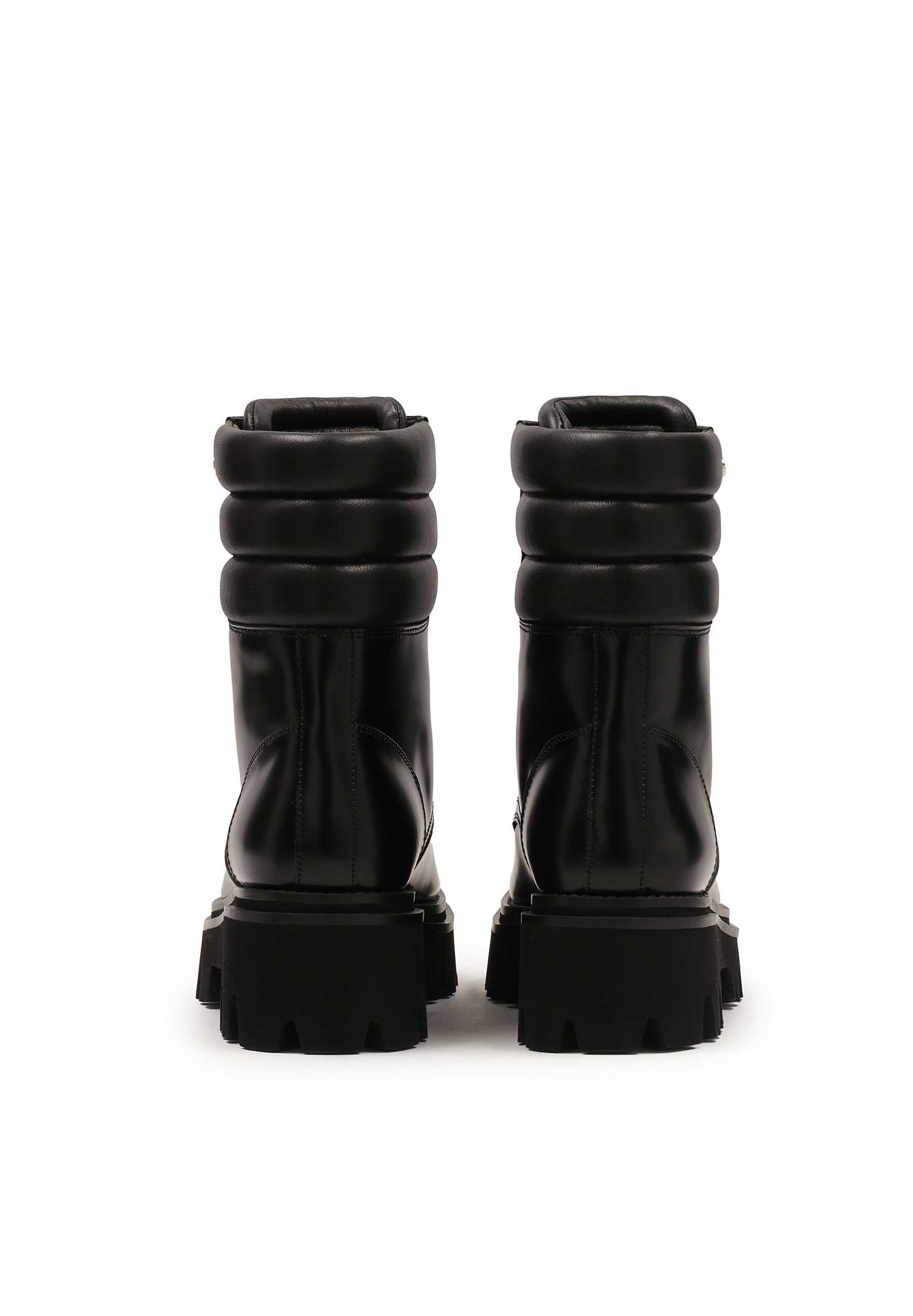 Bottines à lacets Kazar en noir