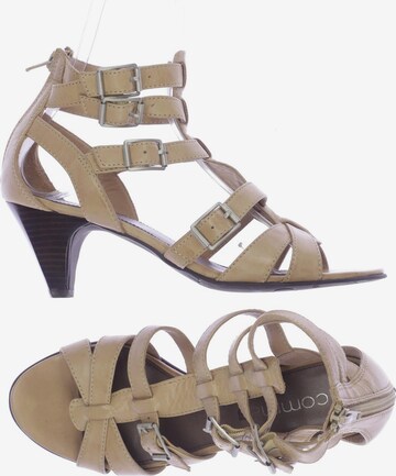 COMMA Sandals & High-Heeled Sandals in 38 in Beige: front