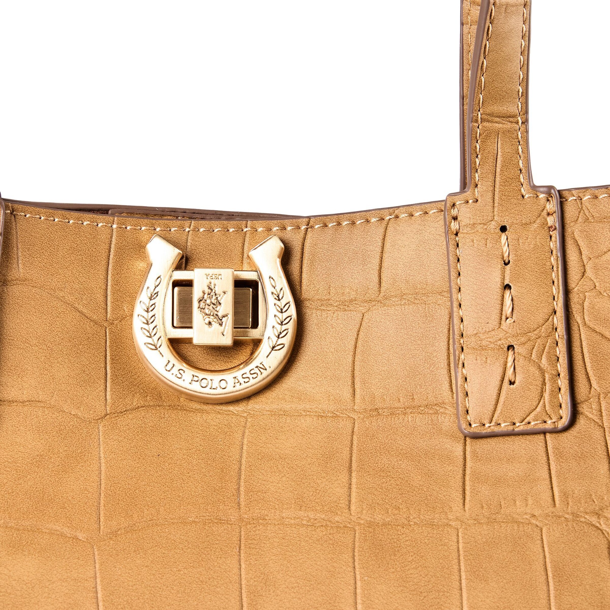 U.S. POLO ASSN. Handbag in Yellow
