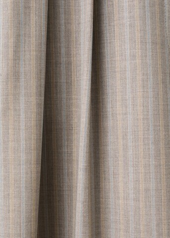 MANGO Wide leg Pleat-Front Pants 'Sol' in Brown