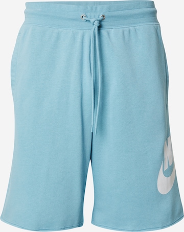 Nike Sportswear Штаны 'CLUB ALUMNI' в Синий: спереди