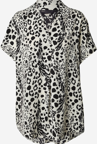 Marks & Spencer - Blusa 'Popover' en blanco: frente