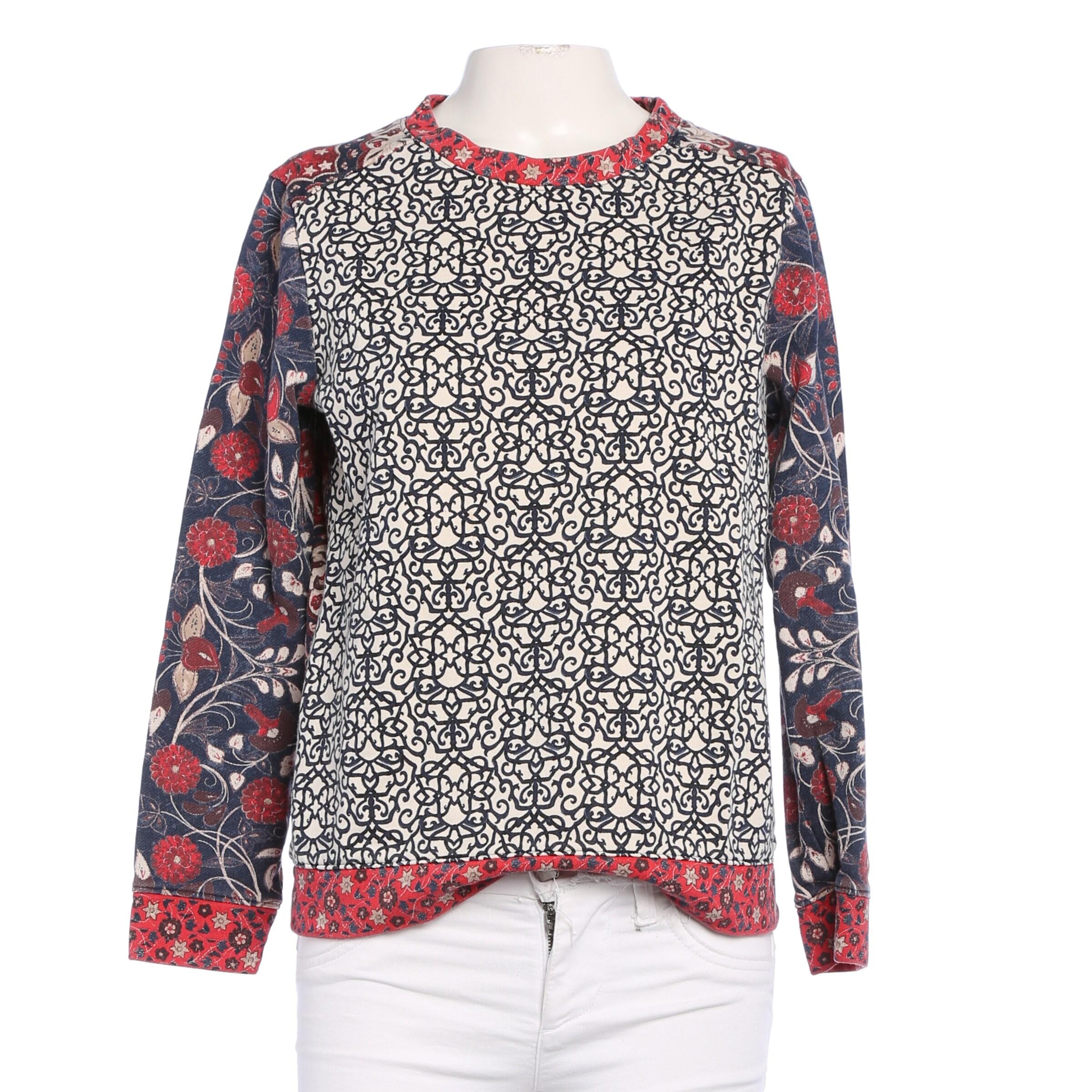 Tory Burch Sweatshirt / Sweatjacke XS in Mischfarben: Vorderseite