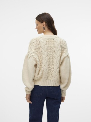 VERO MODA Pullover 'KEYSA' i beige