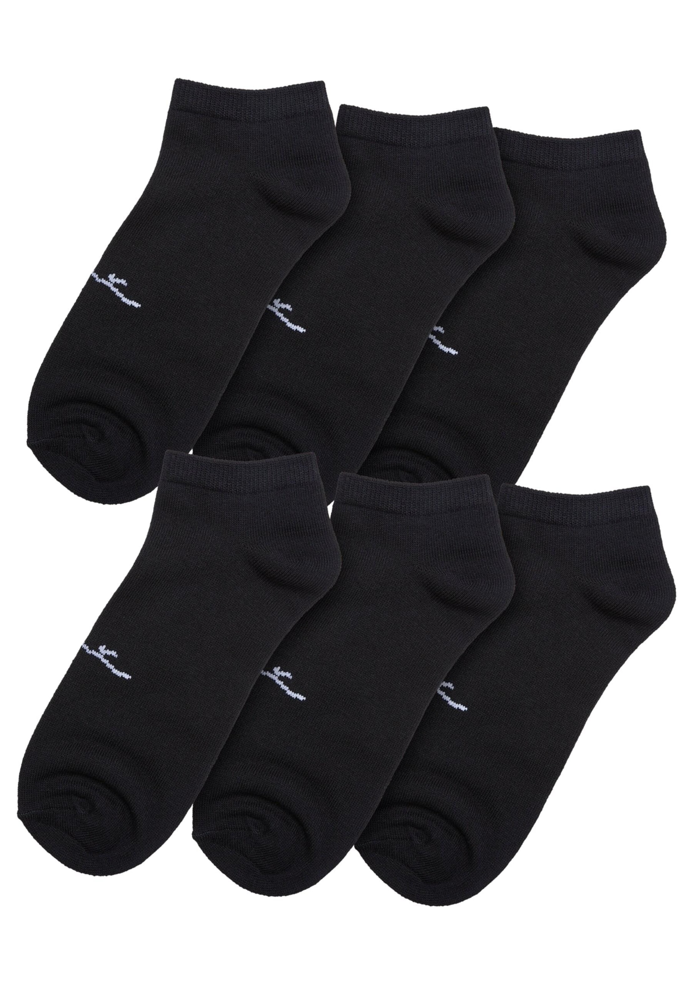 Karl Kani Socken in Schwarz: Vorderseite
