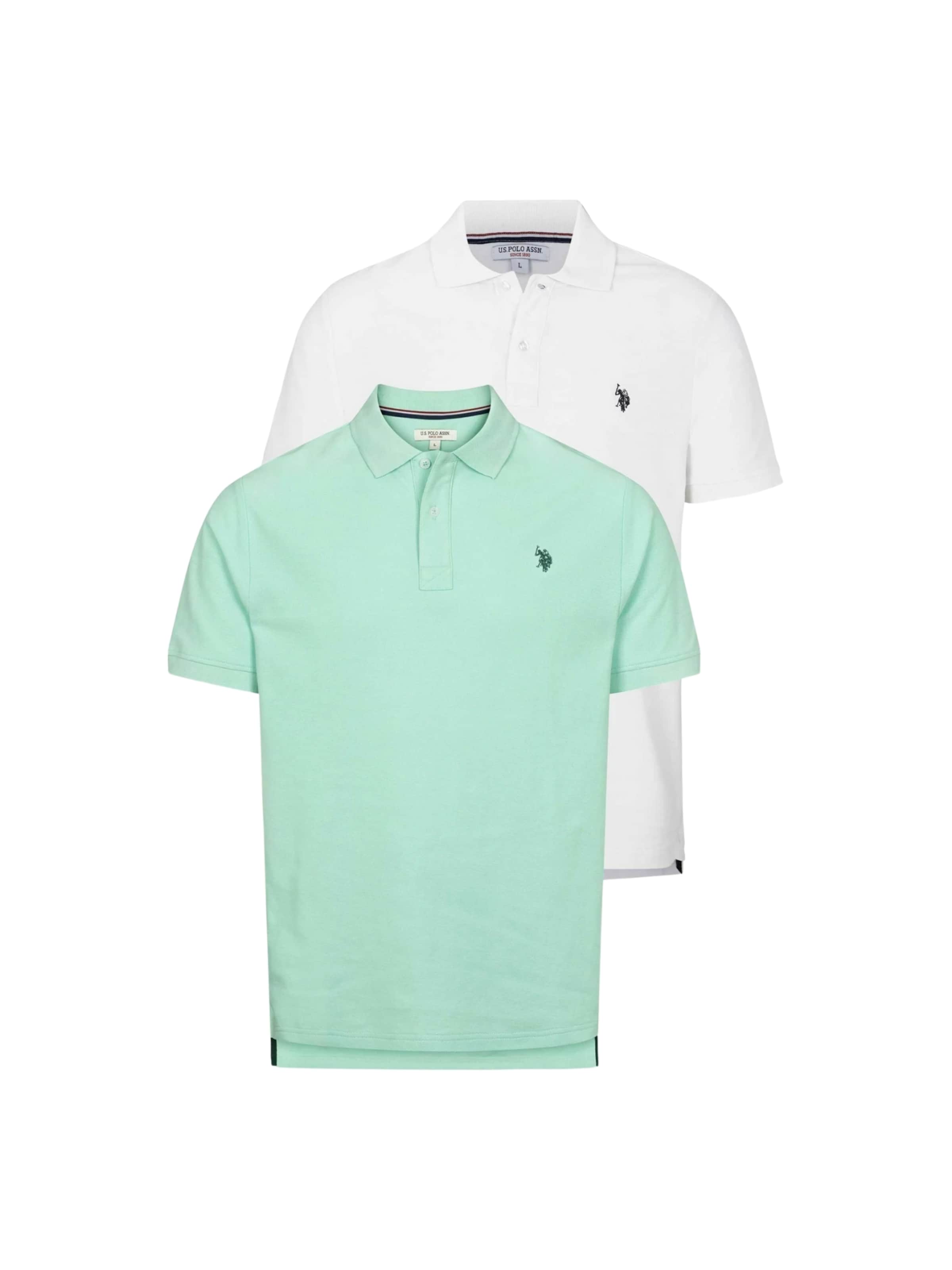 U.S. POLO ASSN. Regular Fit Skjorte ' Alfred ' i hvid: forside