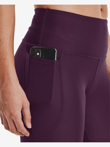 UNDER ARMOUR Skinny Workout Pants in Purple