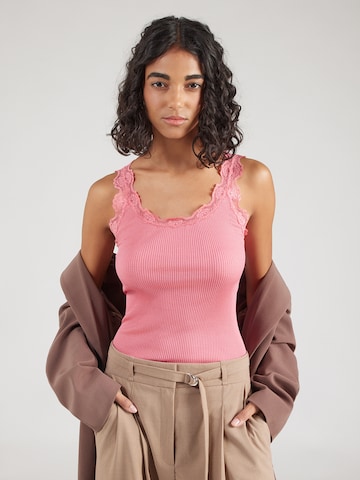 rosemunde Top - Ružová: predná strana