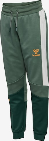 Hummel Regular Workout Pants 'Jason' in Green