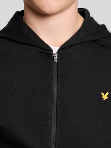 Lyle & Scott Sweatvest in Zwart