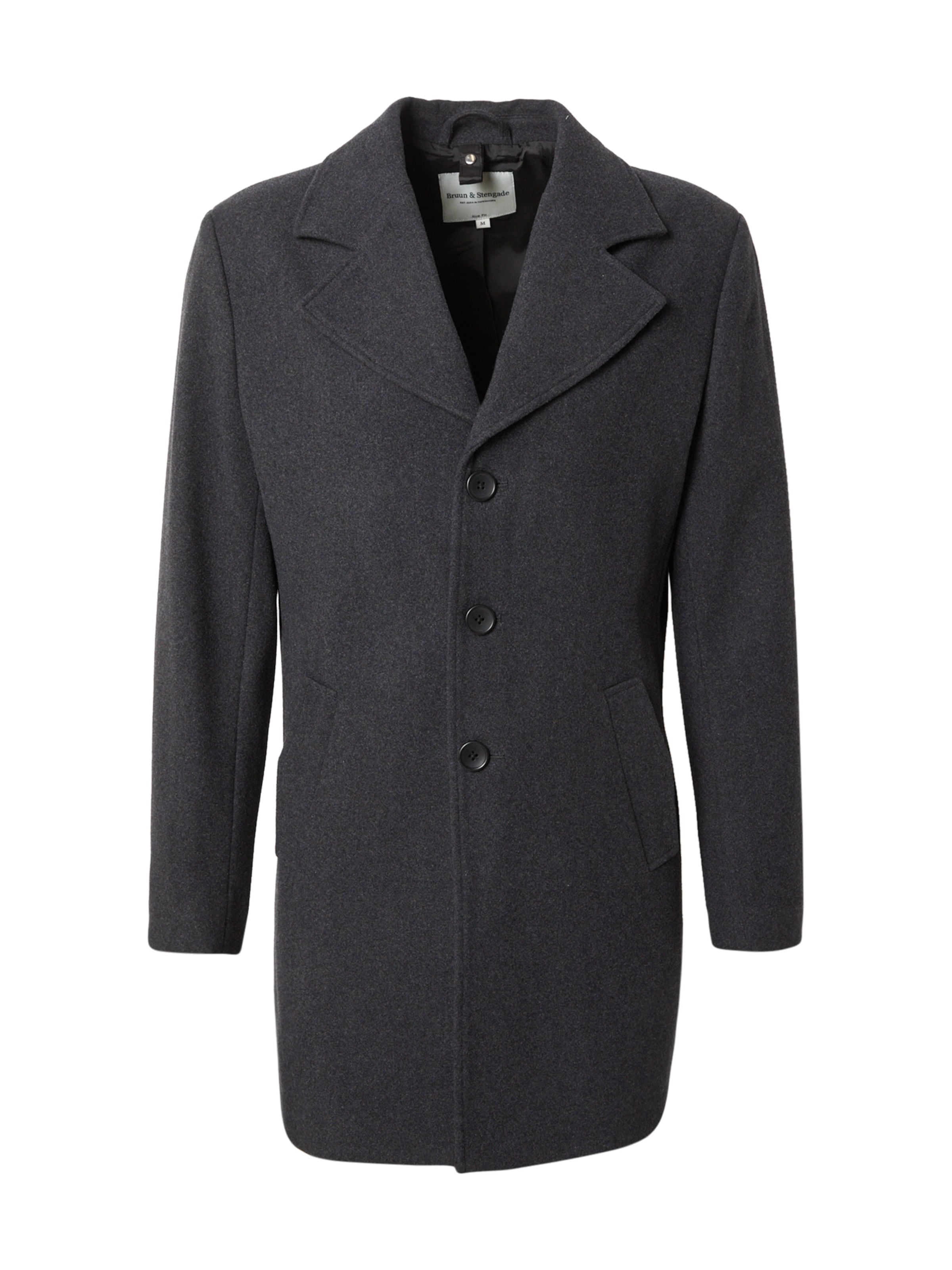 Bruun & Stengade Between-Seasons Coat 'Auckland' in Grey