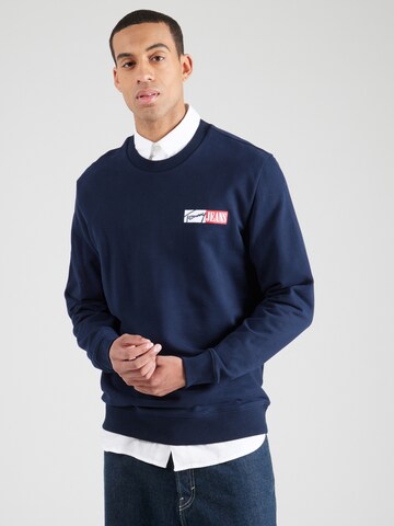 Tommy Jeans Sweatshirt in Blue: front