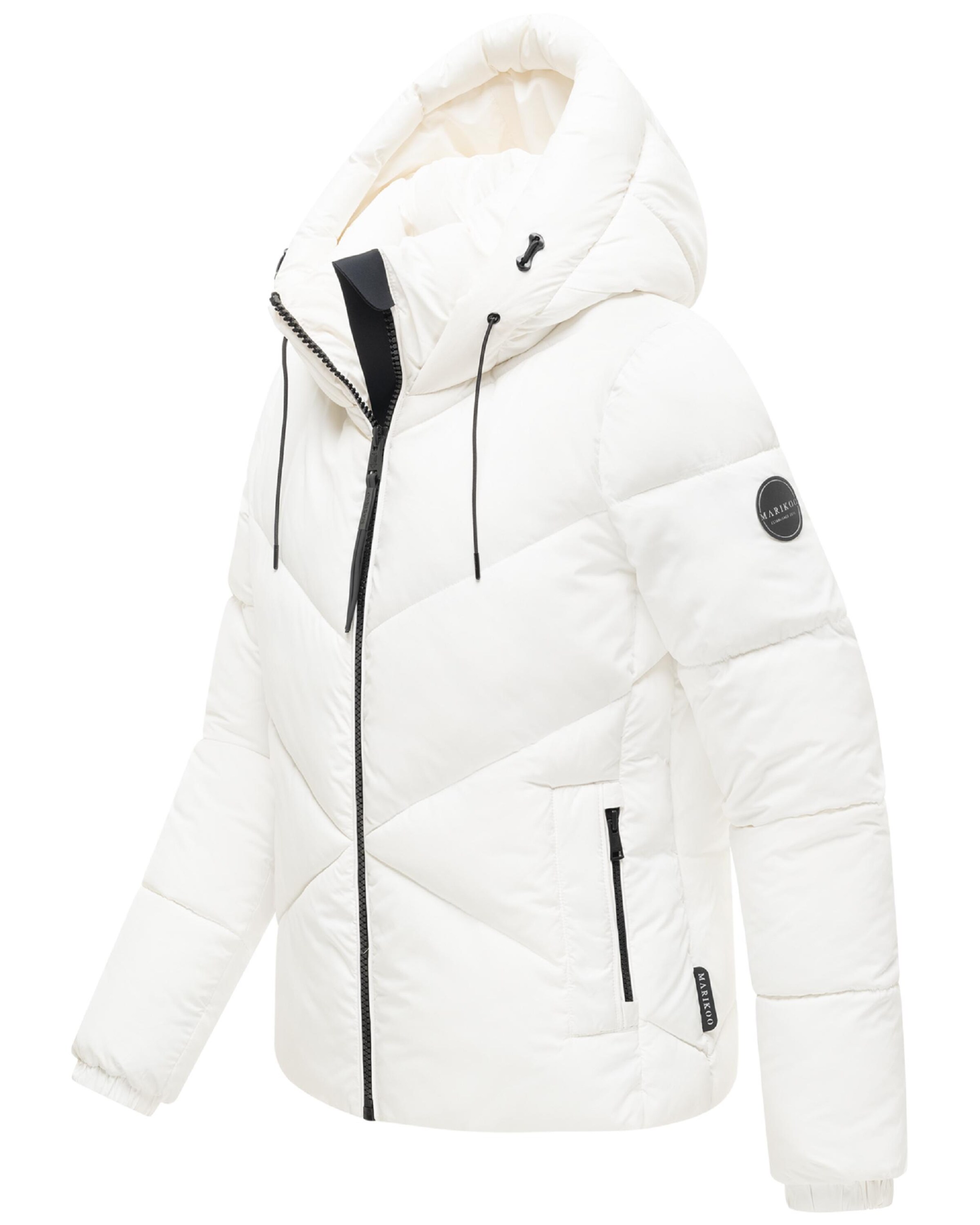 MARIKOO Winter jacket 'Pinaa XVI' in White