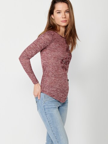 KOROSHI T-shirt i röd