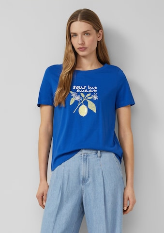 T-shirt s.Oliver en bleu : devant