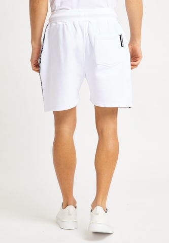 Regular Pantalon 'MCDONALD' BRUNO BANANI en blanc