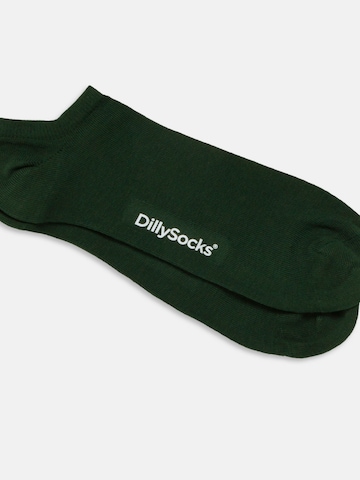 DillySocks Ankle Socks in Green