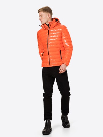 Superdry Regular fit Átmeneti dzseki - narancs