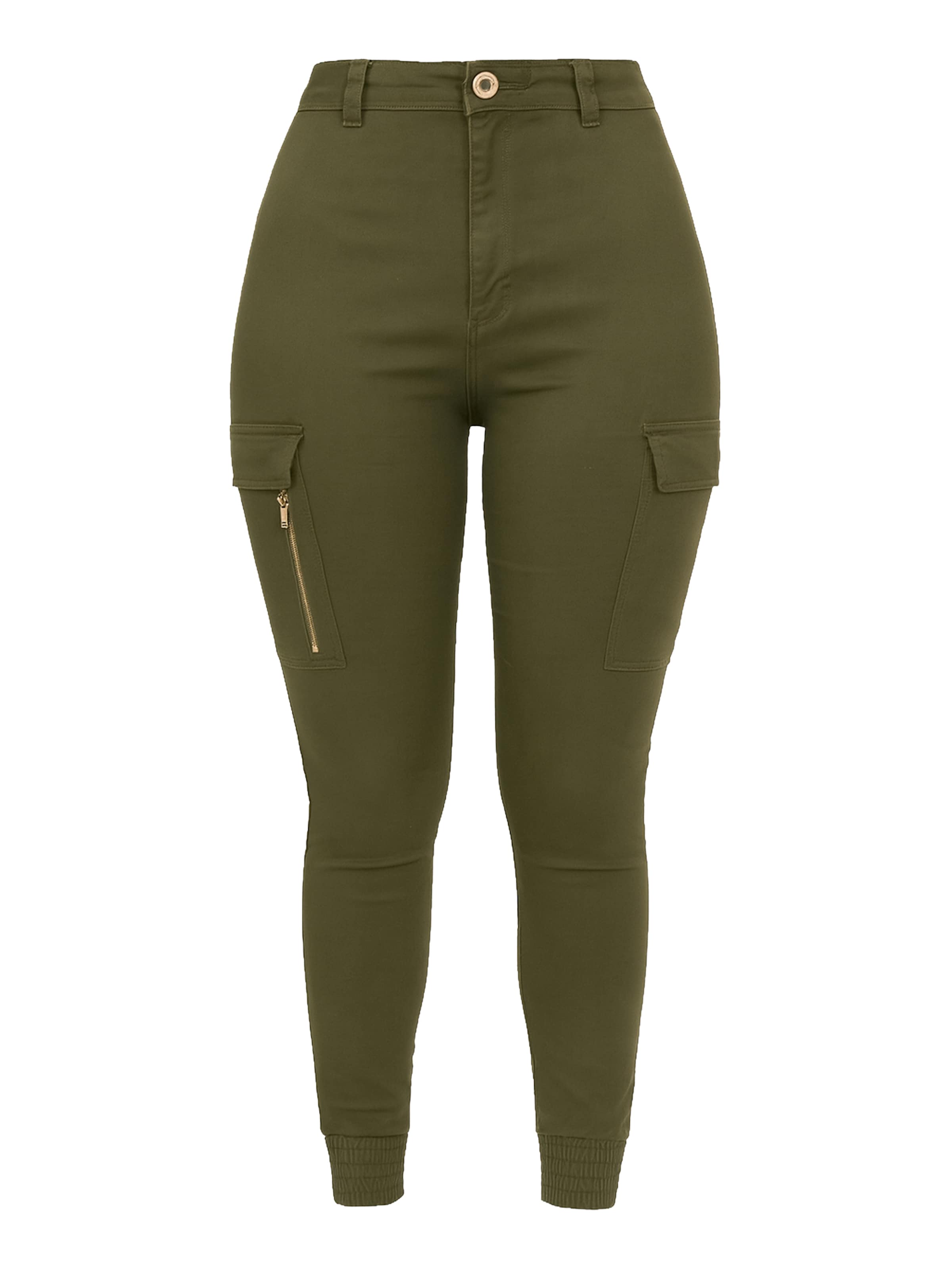 Elara Cargohose in Grün: Vorderseite