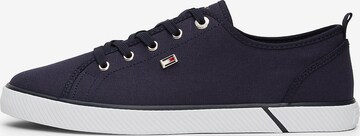 Sneaker bassa 'Enamel' di TOMMY HILFIGER in blu: frontale