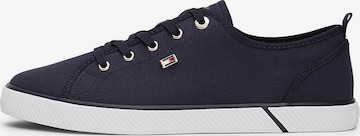 TOMMY HILFIGER Platform trainers 'Enamel' in Blue: front