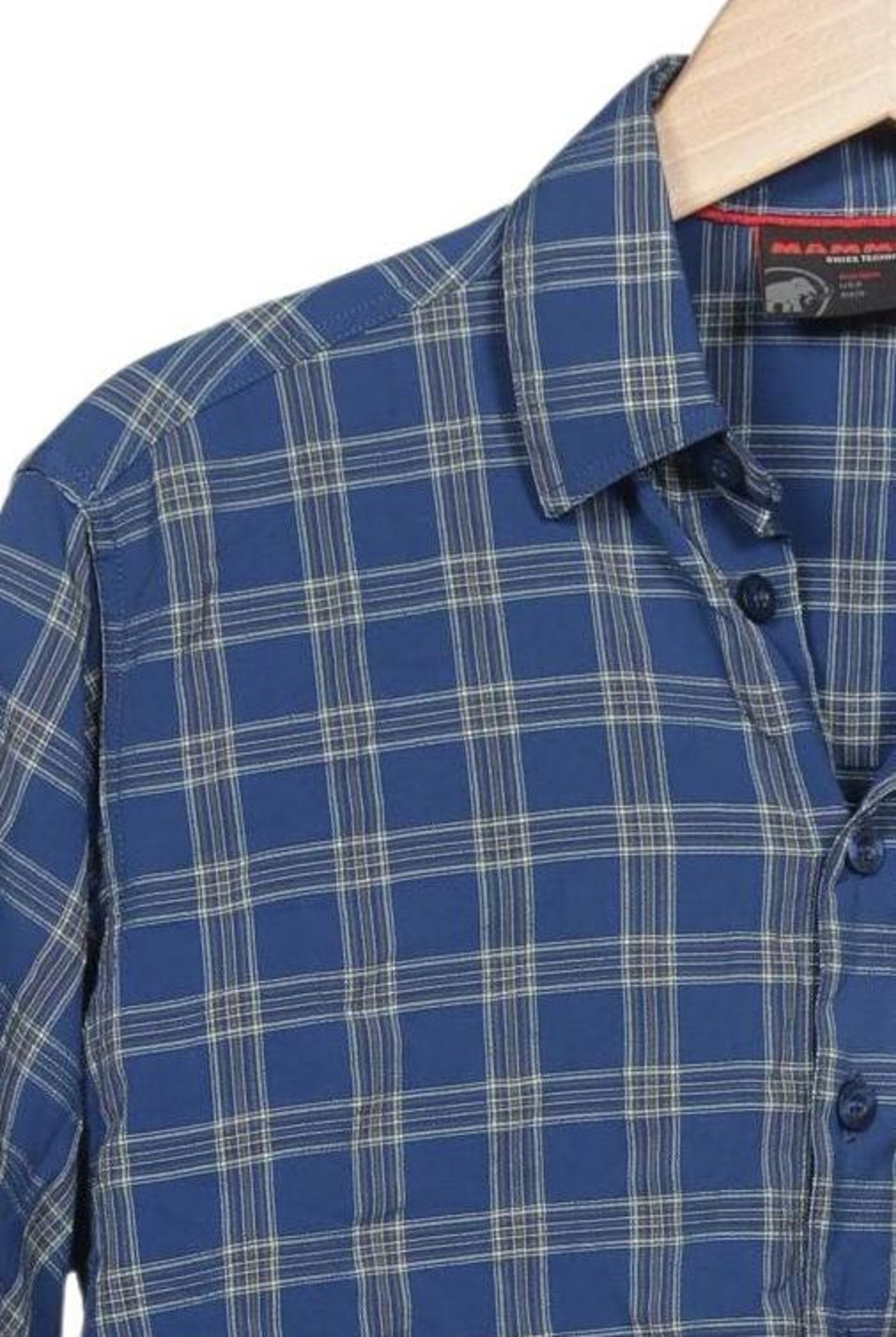MAMMUT Button Up Shirt in 6XL in Blue