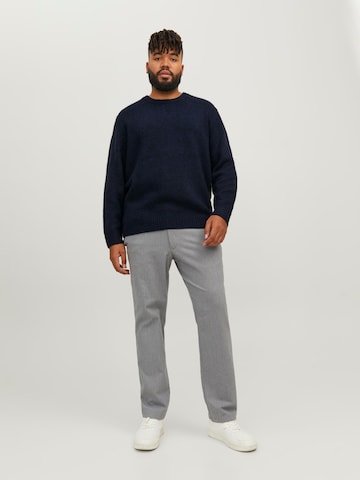 Jack & Jones Plus Sweater 'OLLIE' in Blue