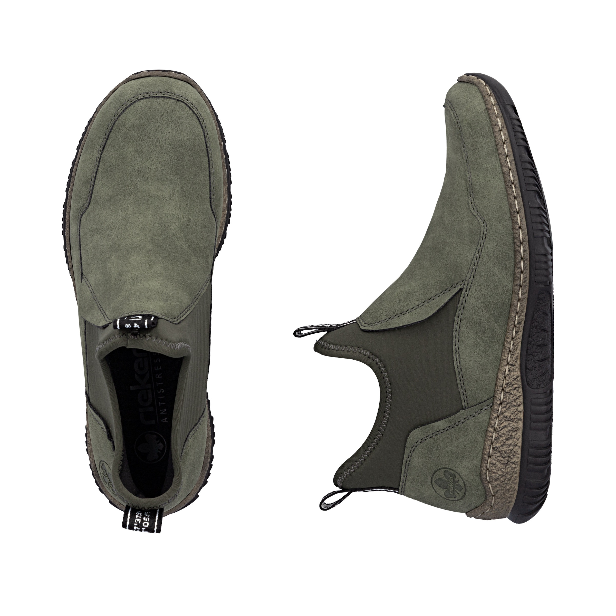 Rieker Slip On in Grün