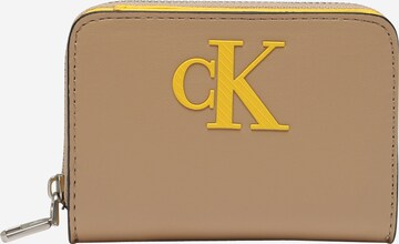 Calvin Klein JeansNovčanik - smeđa boja: prednji dio