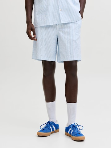 Loosefit Pantalon 'JPSTJaiden' JACK & JONES en bleu : devant