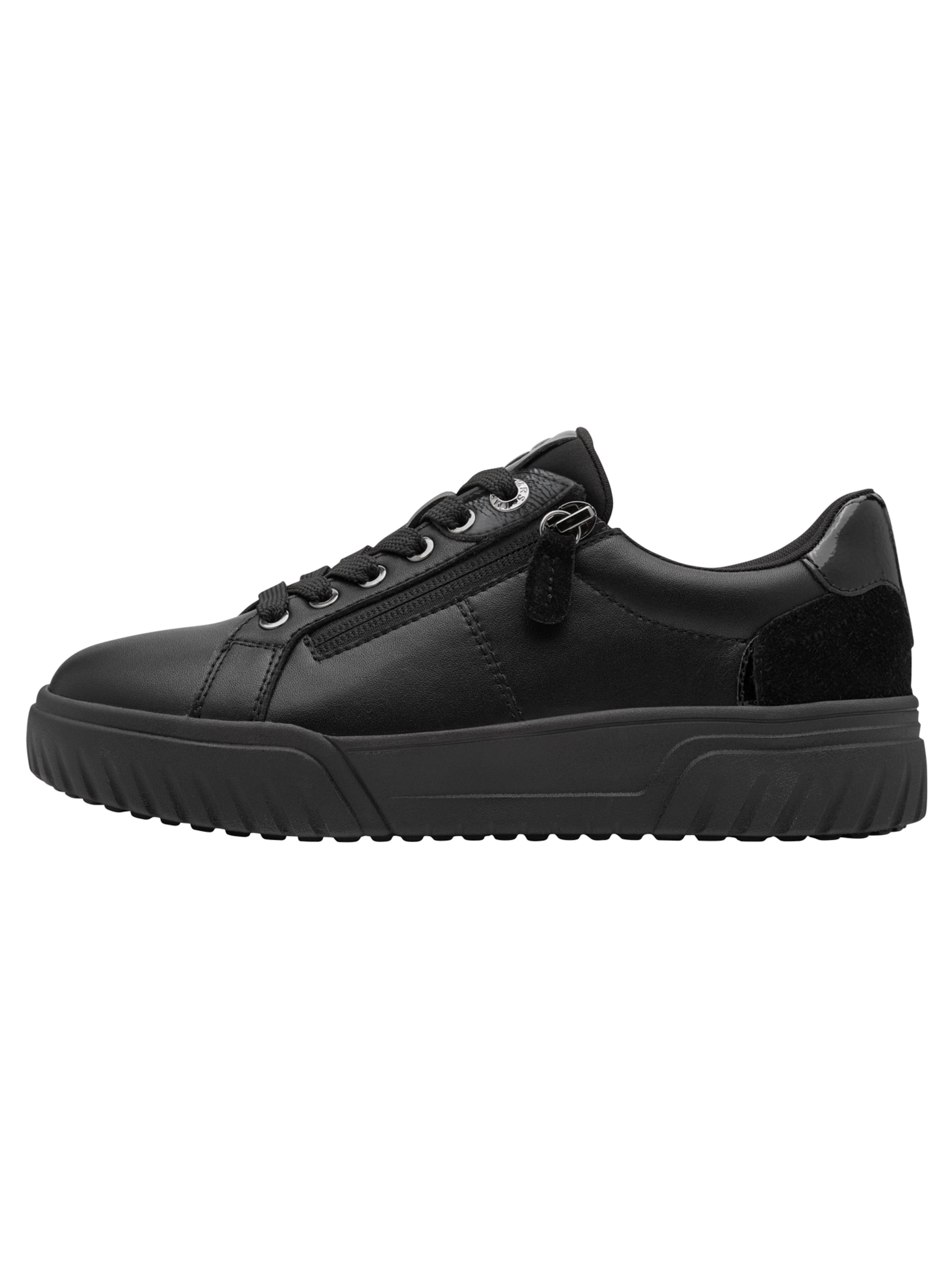 Tamaris Platform trainers in Black