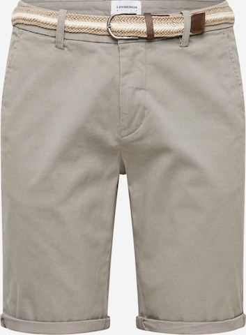 Coupe slim Pantalon chino 'Superflex' Lindbergh en gris : devant