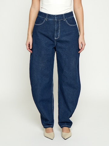 minus - Regular Calças de ganga 'Minea' em azul: frente