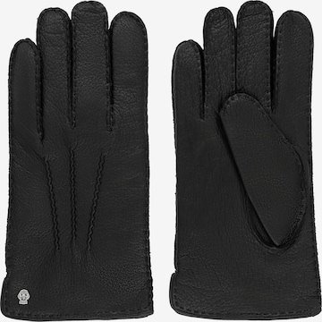 Roeckl Full Finger Gloves in Black: front