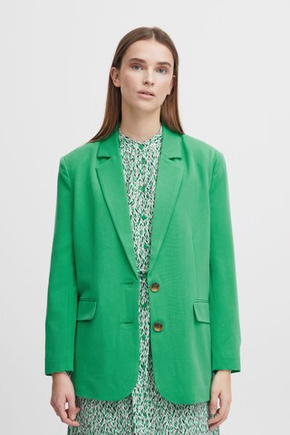 b.young Blazer in Green: front