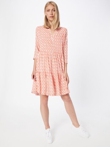 COMMA Shirt Dress in Orange