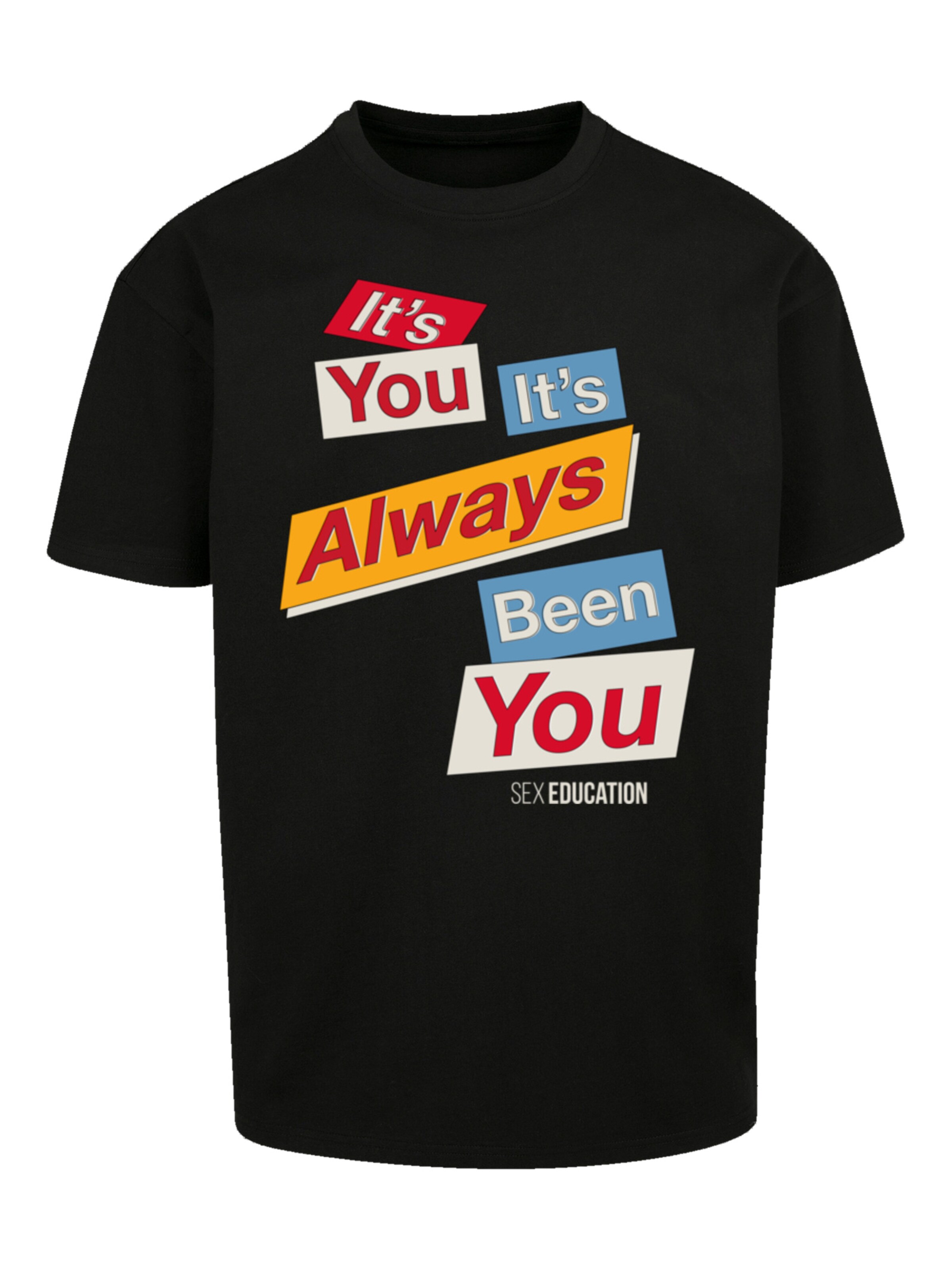T-Shirt 'Sex Education It Always Been You Netflix TV Series' F4NT4STIC en noir : devant