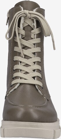 Rieker Lace-Up Ankle Boots 'Y7104' in Brown