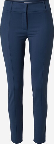 Coupe slim Pantalon PATRIZIA PEPE en bleu : devant