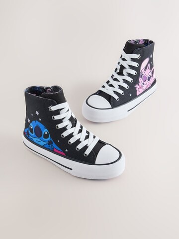 Next - Sapatilhas 'Lilo & Stitch' em preto