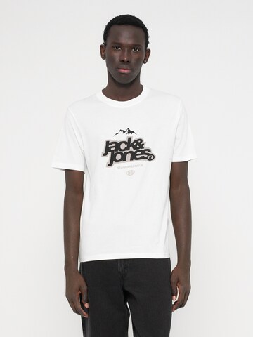 Tricou 'JCOFLARE' de la JACK & JONES pe bej