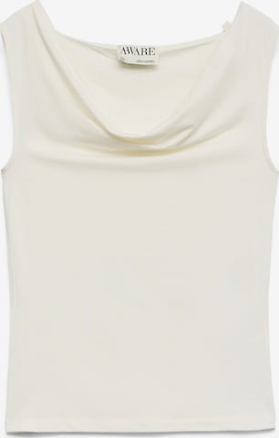 Haut VERO MODA en blanc : devant