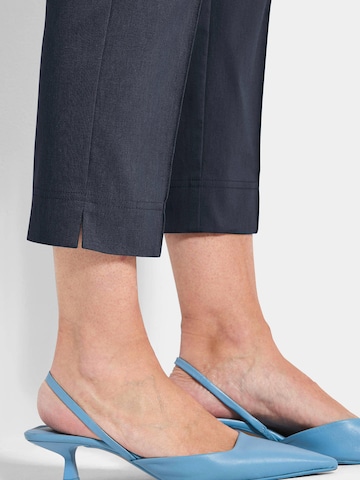 Goldner Slimfit Hose in Blau