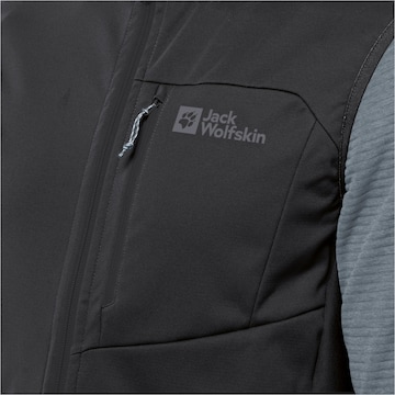 JACK WOLFSKIN Sports Vest 'Highest Peak' in Black