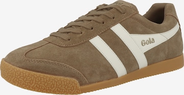 Baskets basses ' Harrier ' Gola en marron : devant