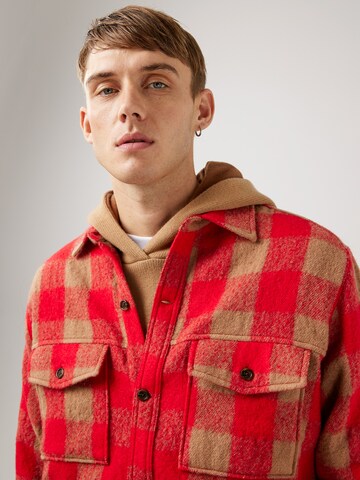 Veste mi-saison 'Gingham' J.Lindeberg en rouge