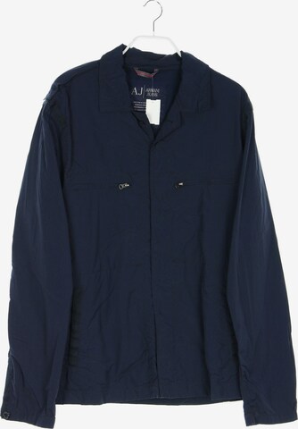 Armani Jeans Jacket & Coat in XXL in Blue: front